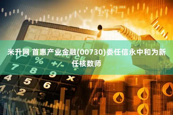 米升网 首惠产业金融(00730)委任信永中和为新任核数师